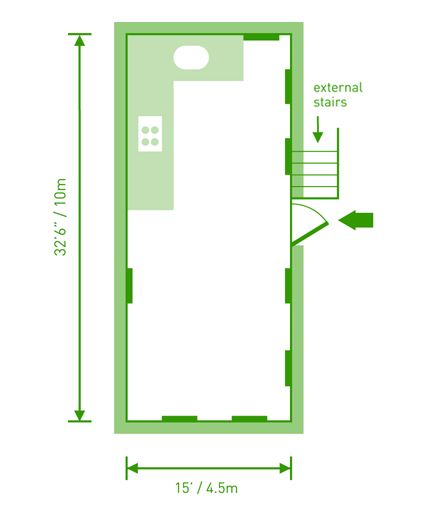 Eat floor plan